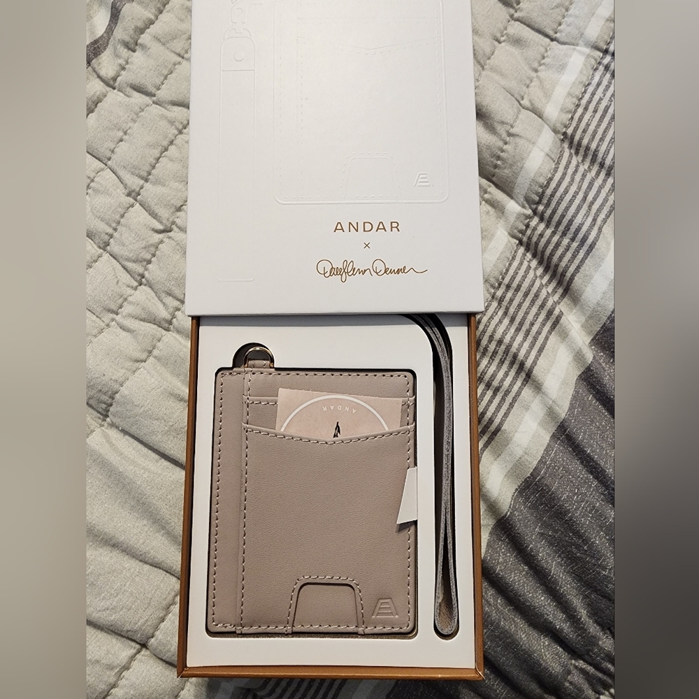 Andar denner wallet lilac purple